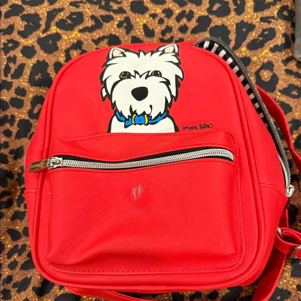 Red Dog Backpack by Marc Tetro collection